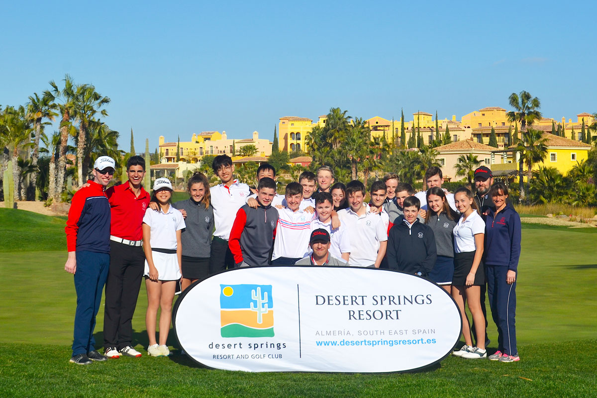 Loretto School Golf Academy complete winter training camp | Desert