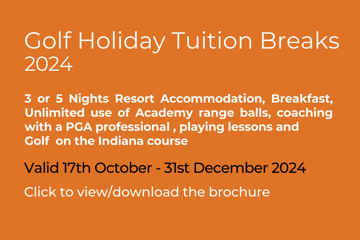 2024 Golf Holiday Tuition Breaks